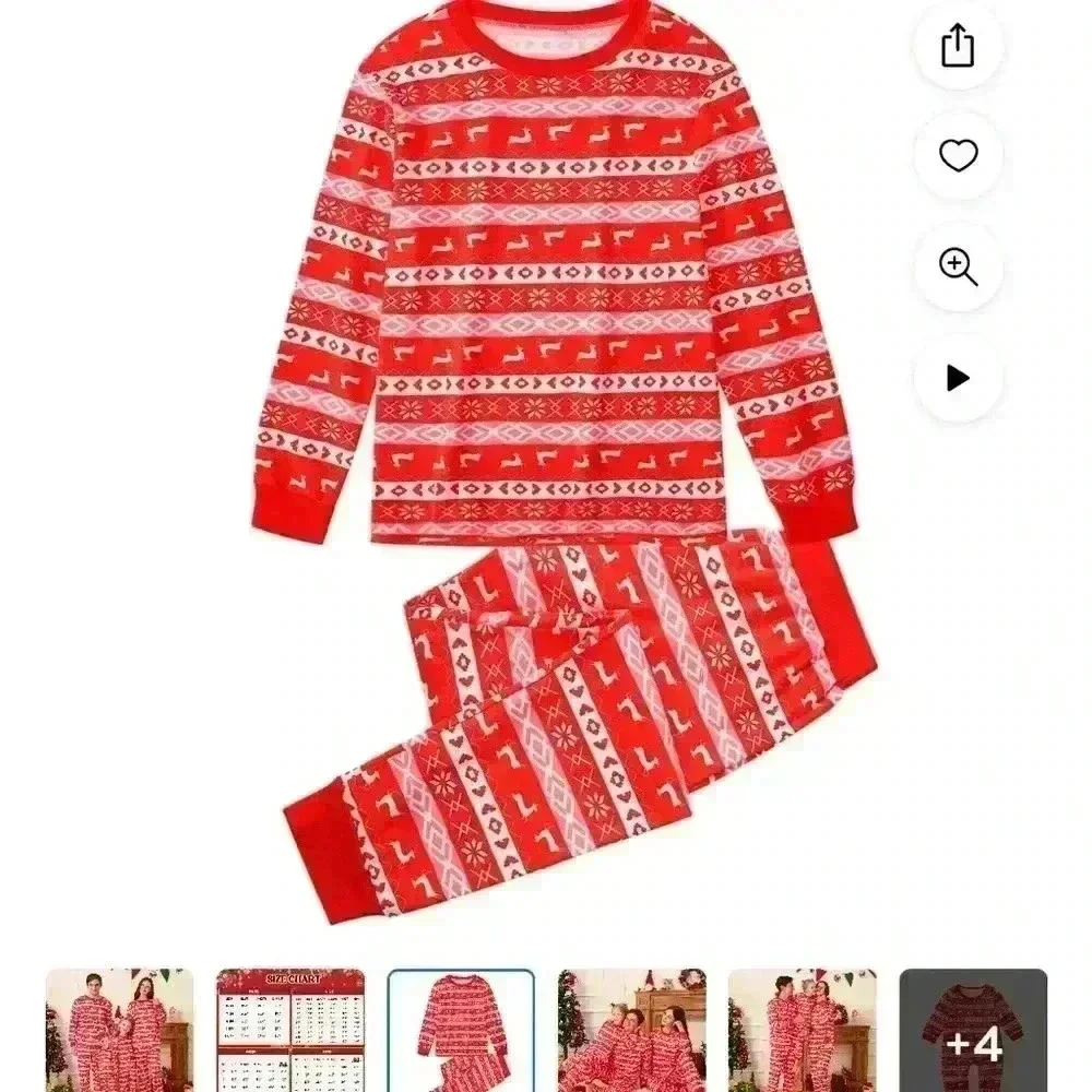Christmas pajamas.